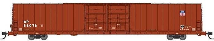 Pullman-Standard 86′ Auto Parts Double-Door Boxcar - Ready to Run -- Union Pacific WP 86057 (1980s , N, Bluford Shops 86847