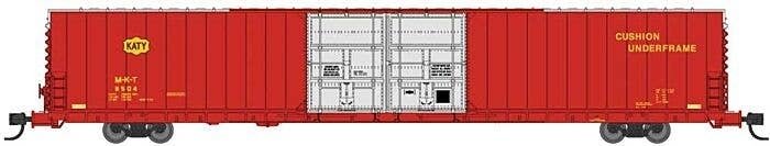 Pullman-Standard 86′ Auto Parts Double-Door Boxcar - Ready to Run -- Missouri-Kansas-Texas 8504 (re, N, Bluford Shops 86790