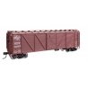 40′ ARA Single Sheathed Boxcar with Dreadnaught Ends - Ready to Run -- Milwaukee Road 714003, HO, WalthersMainline 40371