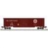 50′ Single-Door Boxcar - Ready to Run -- Seaboard Air Line 27405 (Boxcar Red, red, Heart Logo), N, Trainman 50006923