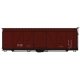 Fowler 36′ Wood Boxcar - Kit -- Data Only (mineral red), HO, Accurail Inc 1198
