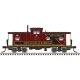 Extended-Vision Caboose - Ready to Run - Master(R) -- Mass Coastal 10 (red, black, yellow), HO, Atlas Model Railroad Co. 2000794