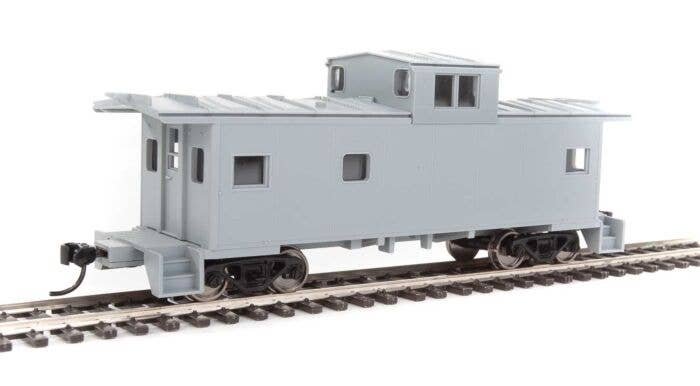 International Wide-Vision Caboose - Ready to Run -- Undecorated Kit, HO, WalthersMainline 8750