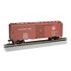 Steam-Era 40′ Steel Boxcar - Ready to Run - Silver Series(R) -- Baltimore & Ohio 46796 (Boxc, HO, Bachmann Industries 15013