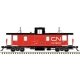 Pointe Ste. Charles PSC Caboose - Ready to Run -- Canadian National 79568 (red, black, white Corner Still Stripe), HO, Atlas Mod