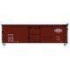 36′ Double-Sheathed Wood Boxcar, Steel Roof, Wood Ends - Kit -- Illinois Terminal 8035 (Boxcar Red), HO, Accurail Inc 1811