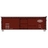 36′ Double-Sheathed Wood Boxcar, Steel Roof, Wood Ends - Kit -- Illinois Terminal 8035 (Boxcar Red), HO, Accurail Inc 1811