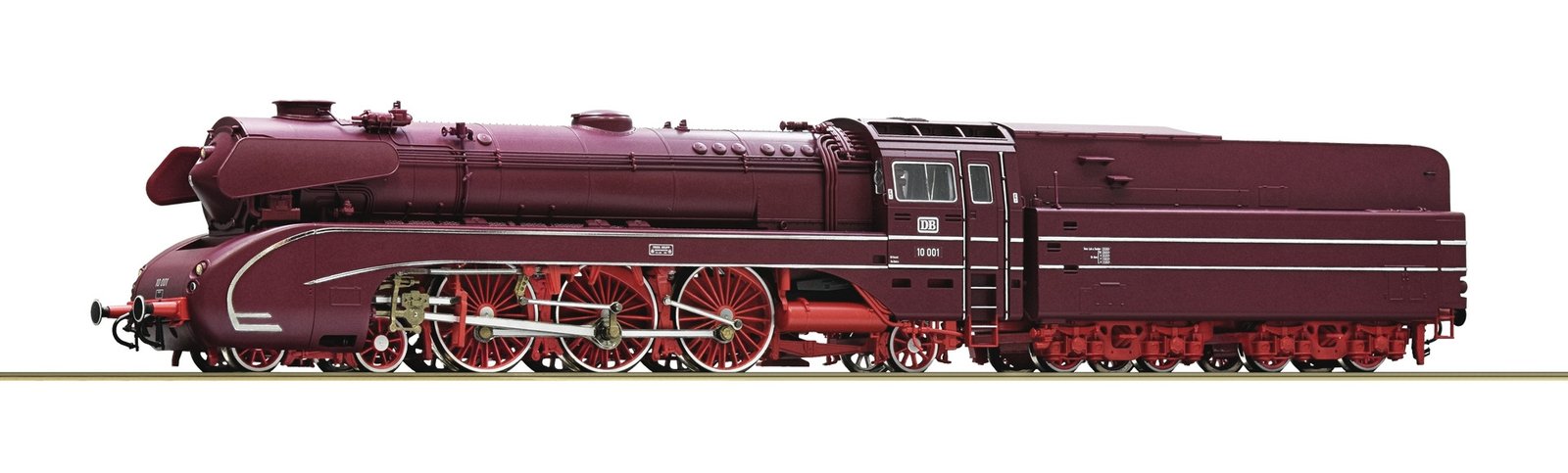 Steam locomotive 10 001, DB, HO, Roco 7100015