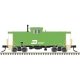 Extended-Vision Caboose - Ready to Run - Master(R) -- Burlington Northern 12510 (green, yellow), N, Atlas Model Railroad Co. 500