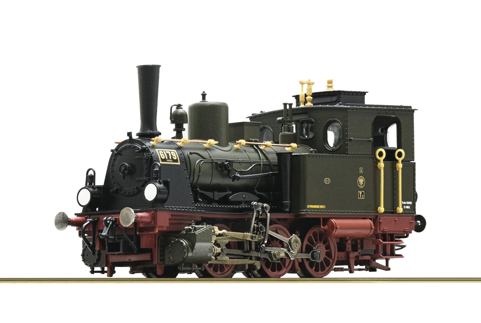 Steam locomotive T3, K.P.E.V., HO, Roco 70035