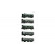 Steam locomotive 86 1563-5, DR, HO, Roco 7100032