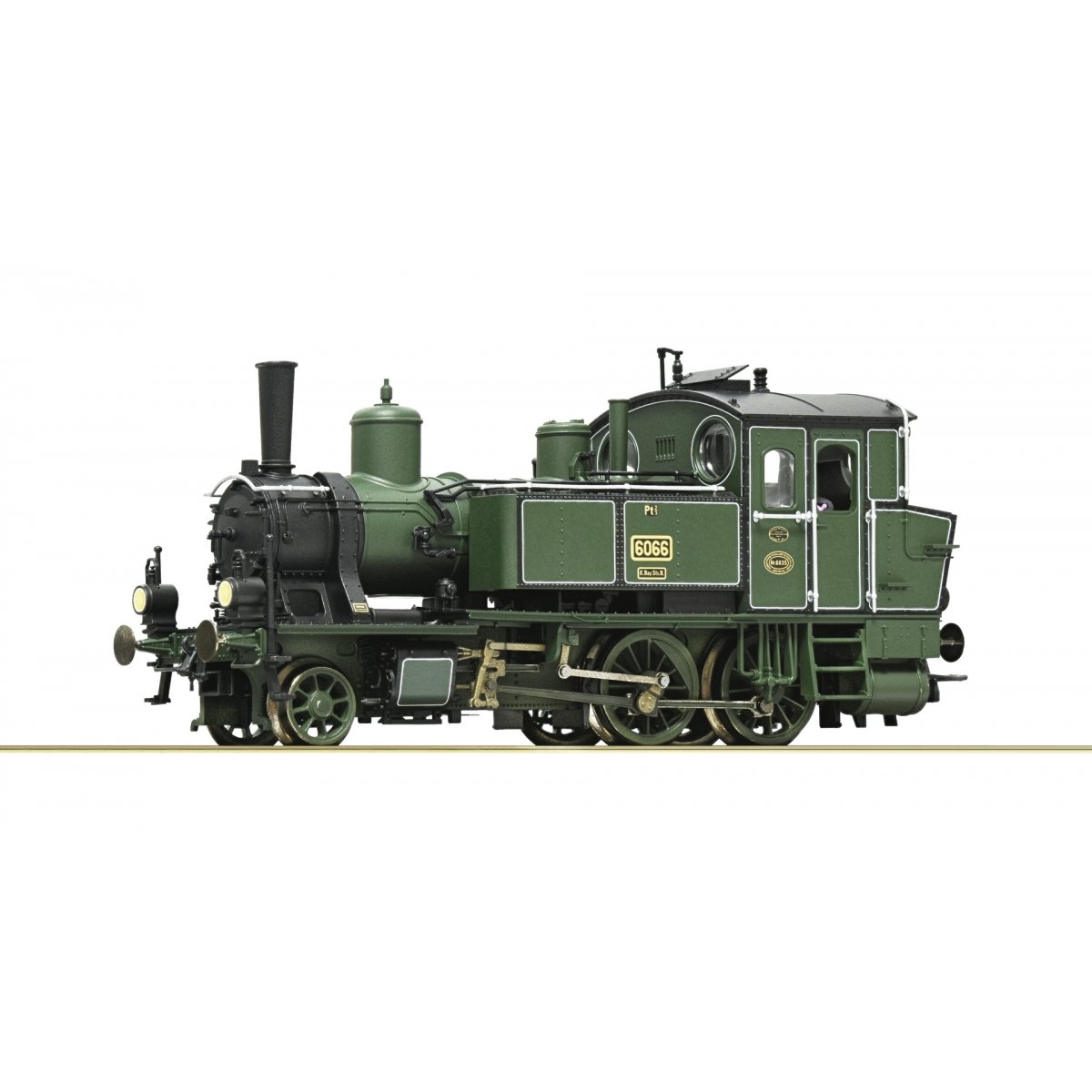 Steam locomotive class Pt 2/3, K.Bay.Sts.B., HO, Roco 7100037
