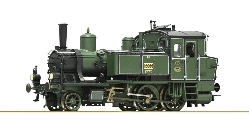 Steam locomotive class Pt 2/3, K.Bay.Sts.B., HO, Roco 7100037