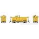 SP Class C-40-3 Steel Caboose No Roofwalk - Ready to Run -- Sierra RR 8 (1970, yellow, black), HO, Rapido Trains Inc 162022