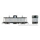 Hawker-Siddeley Caboose - Ready to Run -- Devco Undecorated, HO, Rapido Trains Inc 166099