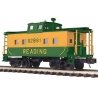 Northeast Caboose - 3-Rail - Ready to Run - Premier -- Reading (yellow, green), O, Atlas O 3003065