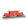 Transfer Caboose - Ready to Run -- Missouri Pacific 13061 (red, white, blue Screamling Eagle Logo), HO, Bachmann Industries 7640
