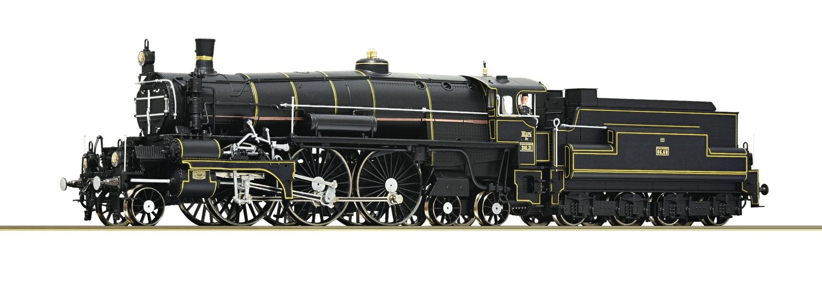 Steam locomotive 310.21 "Gölsdorf Edition", kkStB, HO, Roco 7120051
