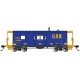Steel Bay-Window Caboose - Ready to Run - Silver Series(R) -- CSX 904094 (blue, yellow), HO, Bachmann Industries 73212