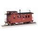 Wood Side-Door Caboose - Ready to Run - Spectrum(R) -- Bellevue & Cascade 55 (Boxcar Red), On30, Bachmann Industries 26702