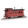 Wood Side-Door Caboose - Ready to Run - Spectrum(R) -- Bellevue & Cascade 55 (Boxcar Red), On30, Bachmann Industries 26702
