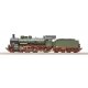 Steam locomotive 38 3713, DRG, HO, Roco 71396