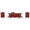 SP Class C-40-3 Steel Caboose with Roofwalk - Ready to Run -- Southern Pacific 1078 (1953, Boxcar Red, Serif Lettering, No Under