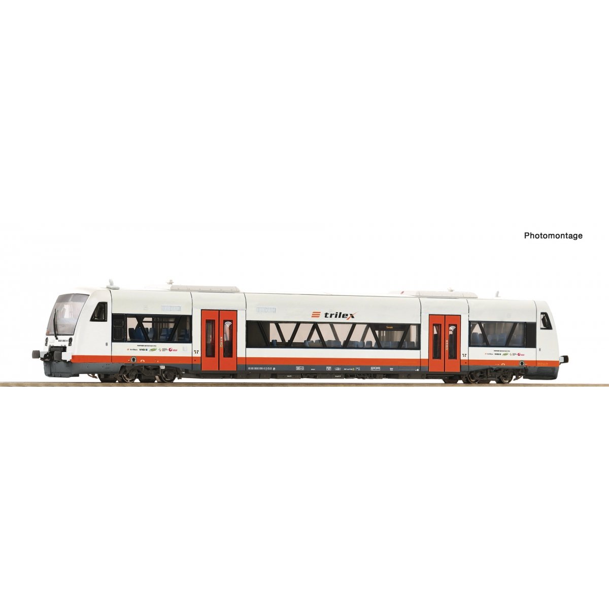 Diesel railcar class 650, trilex, TT, Roco 7790002