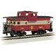 36′ Wide-Vision Caboose - Ready to Run - Silver Series(R) -- Erie Lackawanna C365 (maroon, gray), HO, Bachmann Industries 1771