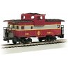 36′ Wide-Vision Caboose - Ready to Run - Silver Series(R) -- Erie Lackawanna C365 (maroon, gray), HO, Bachmann Industries 1771