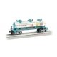 3-Dome Tank Car - 3-Rail - Ready to Run - Williams(TM) -- Ringling Bros. and Barnum & Bailey(TM) 103 (Water), O, Bachmann Indus