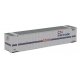 48′ Ribbed Side Container - Assembled -- Canadian National (Laser Scheme white, blue, red), N, Walthers SceneMaster 8841