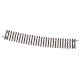Curved track R9, 15°, HO, Roco 42427