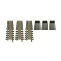 Extension set for the AC turntable 665201, HO, Roco 665301
