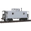 C&O-Style Steel Center-Cupola Caboose - Ready to Run -- Undecorated, HO, Trainman 20002410
