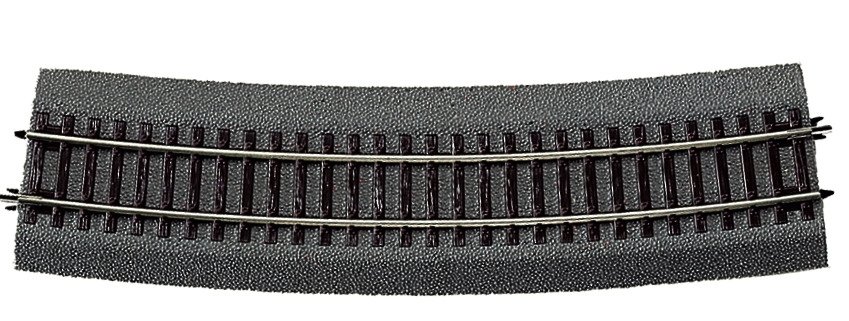 Curved track R9, 15°, HO, Roco 42527