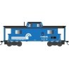 PRR Class N8 Steel Center-Cupola Cabin Car (Caboose) - Ready to Run -- Conrail 23316 (blue, black, white), HO, Bowser Manufactur