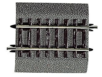 Straight track G¼, HO, Roco 42513