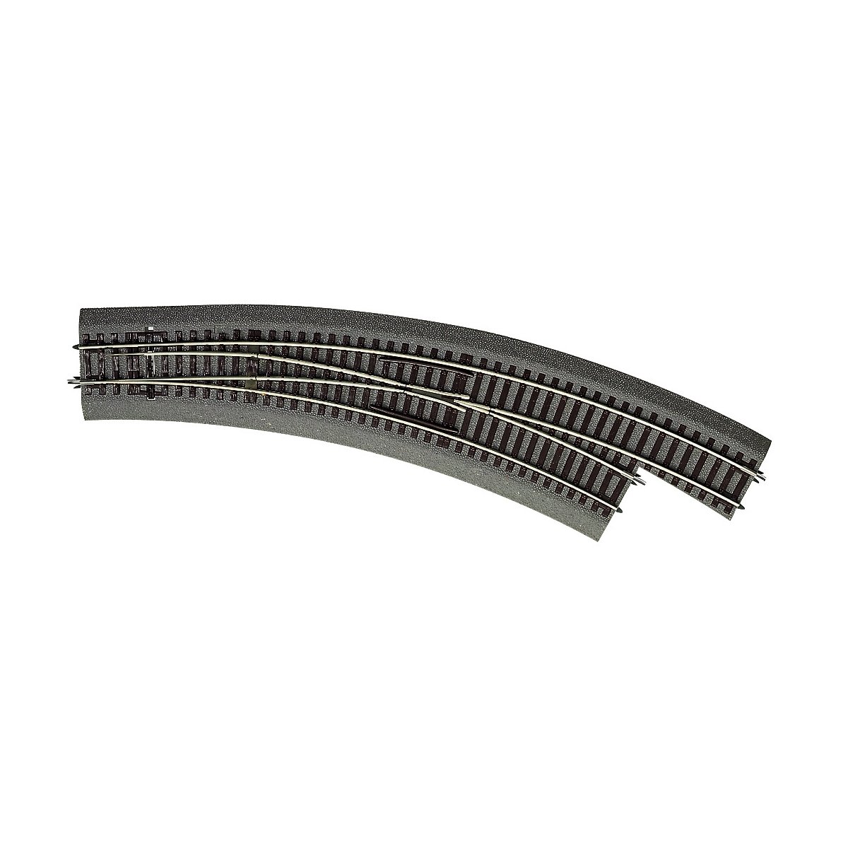 Curved turnout right BWr5/6, HO, Roco 42571