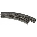 Curved turnout right BWr5/6, HO, Roco 42571