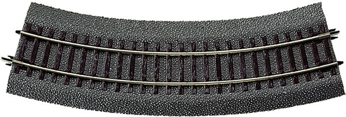 Curved track R2, 30°, HO, Roco 42522
