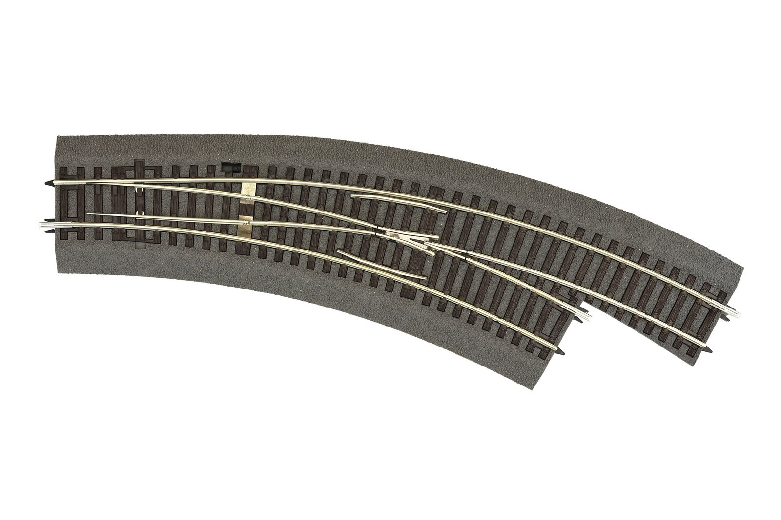 Curved turnout right BWr3/4, HO, Roco 42573