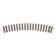 Curved track, HOe, Roco 32204