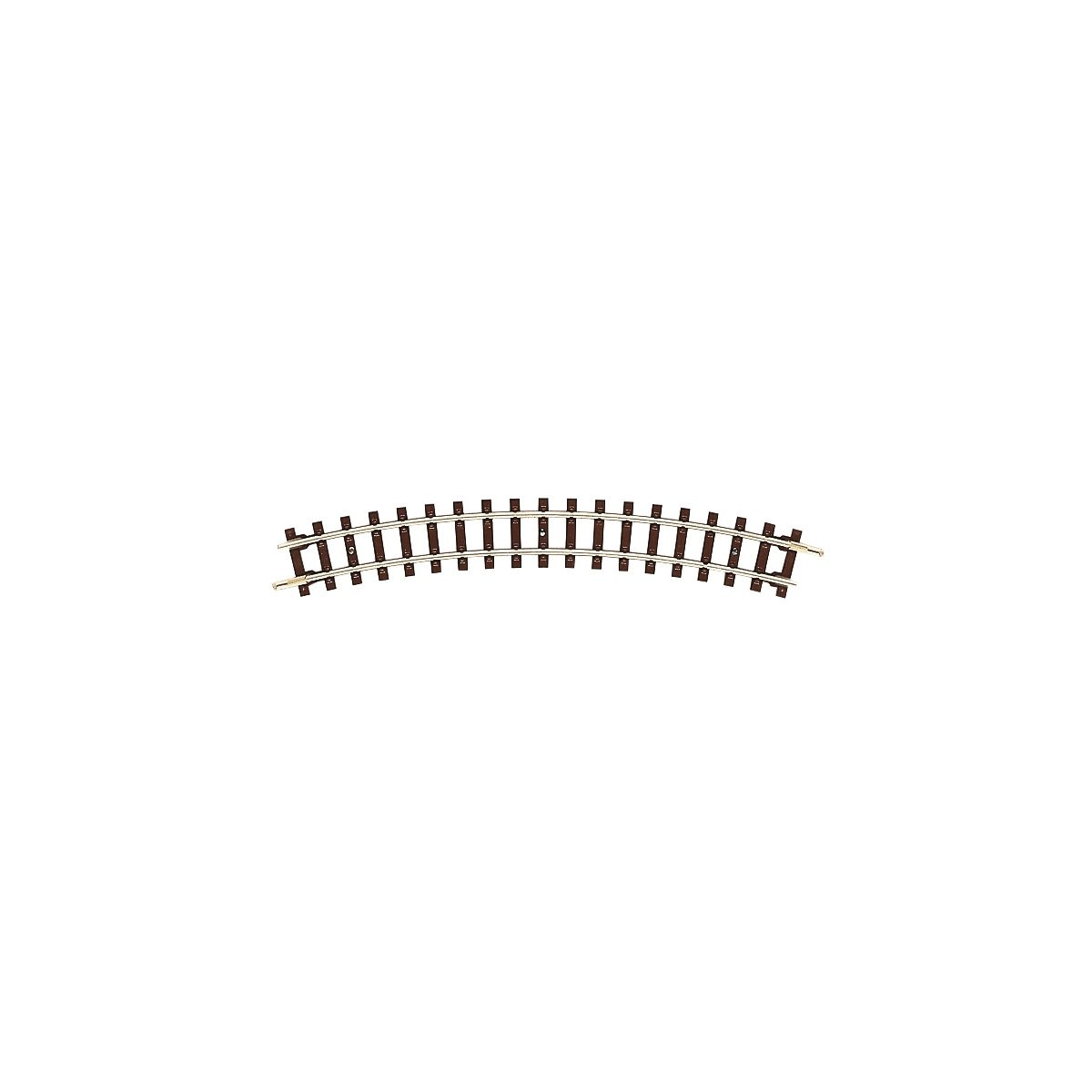 Curved track, HOe, Roco 32204