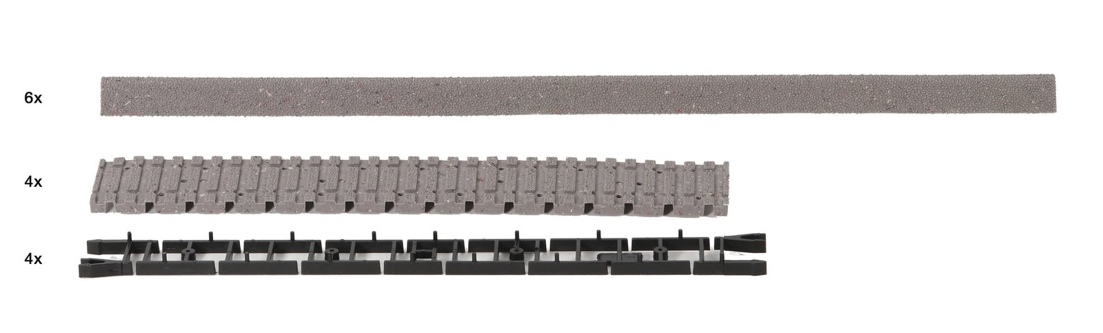 Track bed, HO, Roco 42660