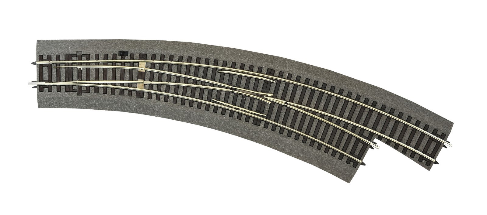 Curved turnout right BWr5/6, HO, Roco 42575