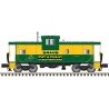 Extended-Vision Caboose - Ready to Run - Master(R) -- Delaware & Hudson 35797 (Ex-Reading green, yellow), N, Atlas Model Railroa