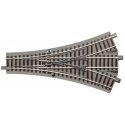 Three-way turnout, HO, Roco 61160