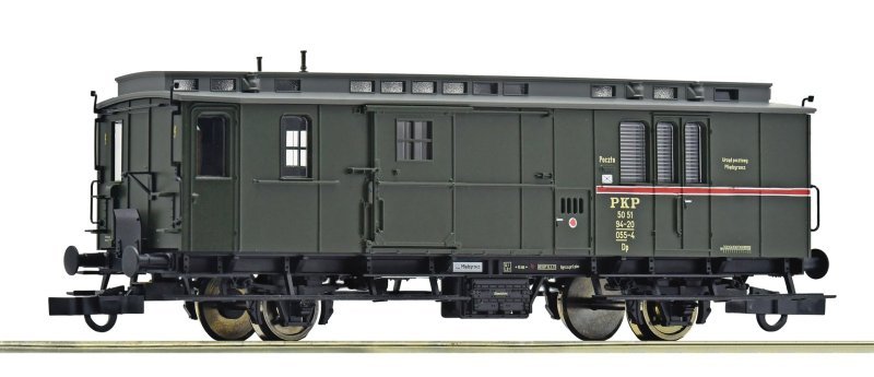 Mail/luggage wagon, PKP, HO, Roco 6200196