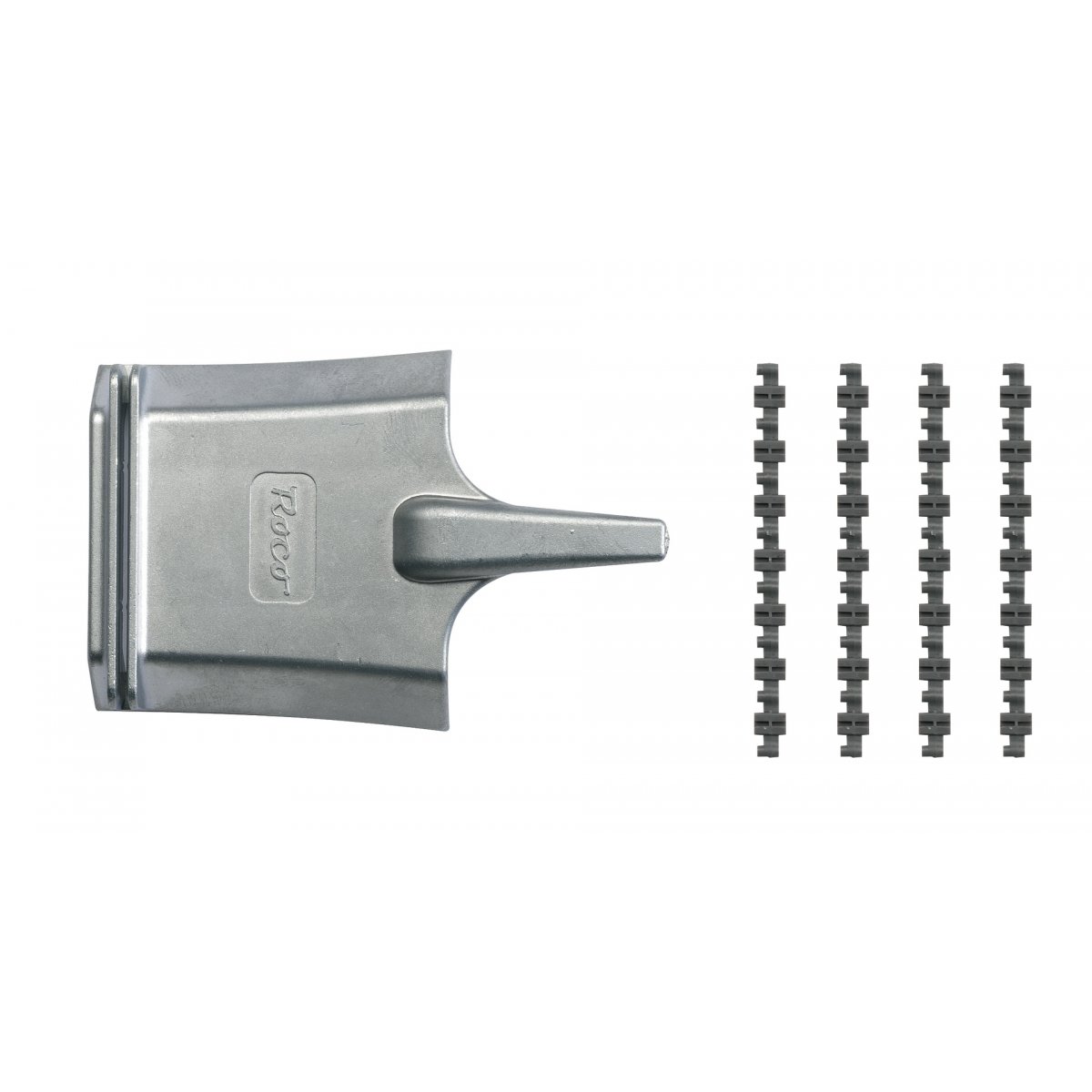 Insulated rail connector with general purpose tool, HO, Roco 61192